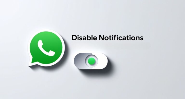 How To Disable WhatsApp Notifications Without Deleting the App; Explained in Easy Steps